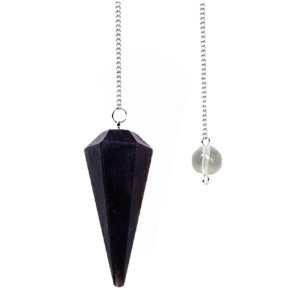 Tourmaline Pendulum Faceted 35-40mm